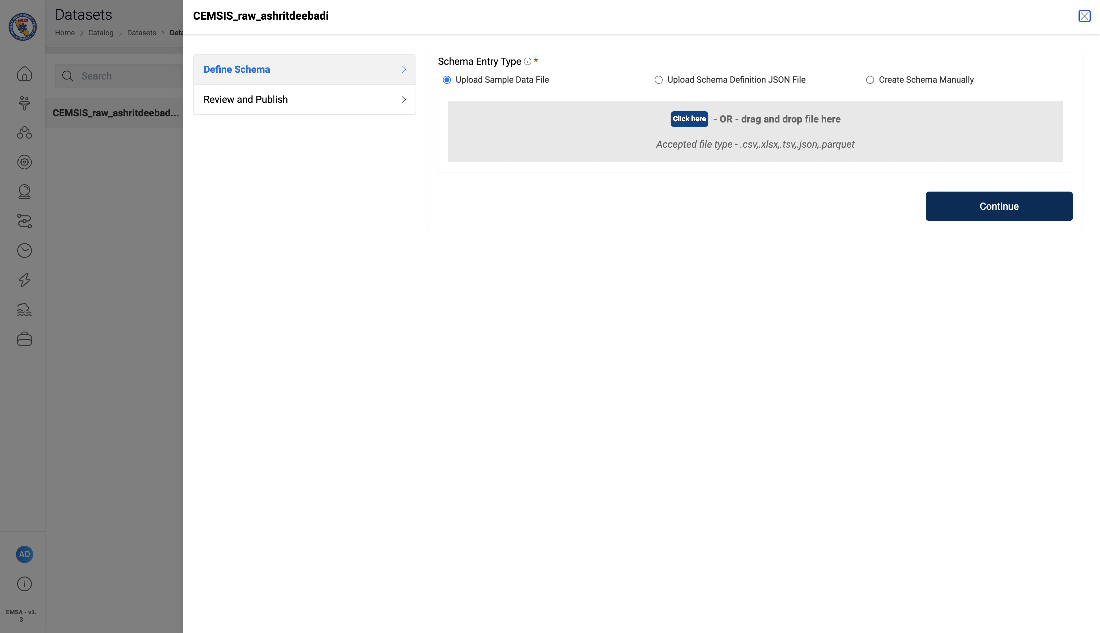 datasetschema